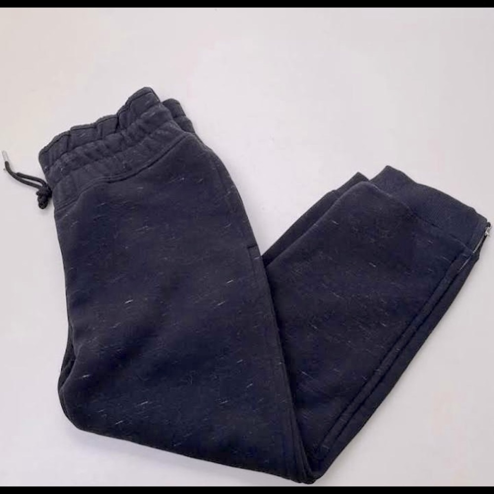 Adidas-Stella McCartney Cropped Joggers Black M